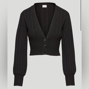 Wilfred plunge cardigan